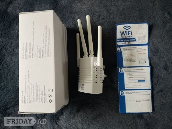 Dual Band Wi-Fi Range Extender/Repeater. Brand New, unused. - Computers & Electronics in Lewisham