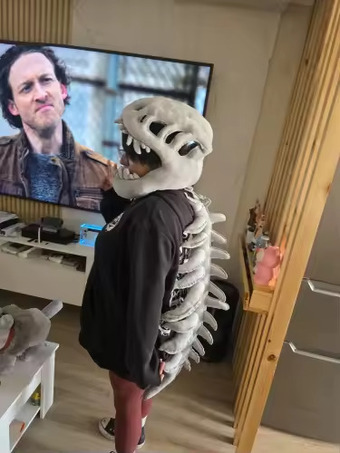 Dino Skeleton Costume 