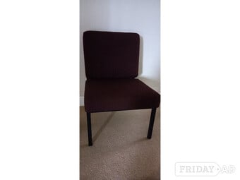 Strong Metal Frame Easy Chair, Excellent Condition