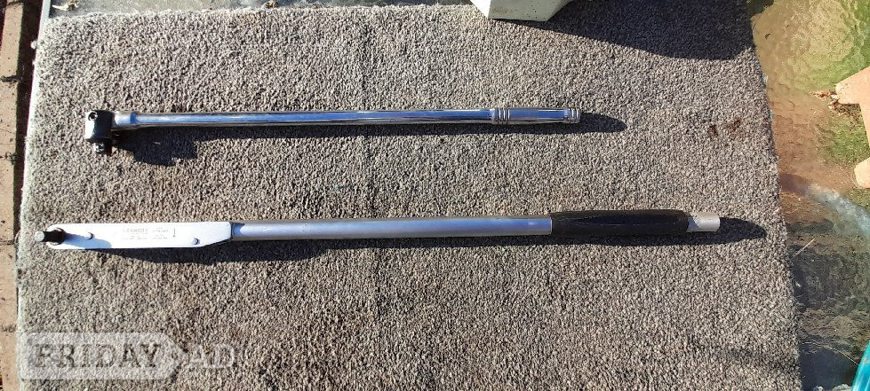 1/2" sqr drive  Breaker bar and Klick Torque wrench in Peterborough