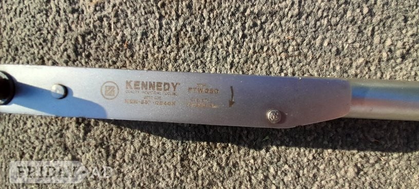 1/2" sqr drive  Breaker bar and Klick Torque wrench