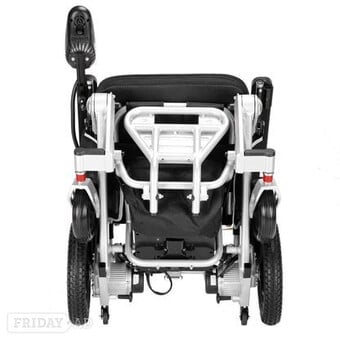 Lightweight Folding Electric Wheelchair 24kg 500W Blue Soft Start