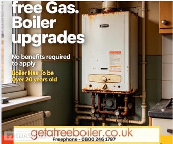 BOILER - GAS - OIL - ELECTRIC - FREE GRANTS 