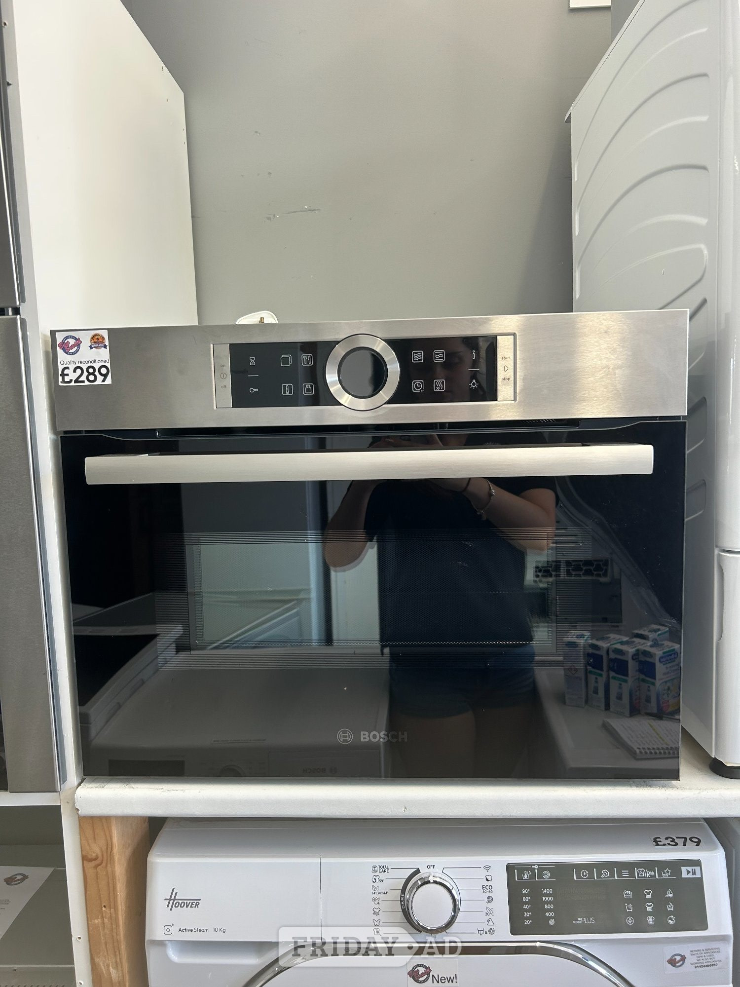 BOSCH COMPACT OVEN/MICROWAVE BUILT IN in St. Leonards-On-Sea