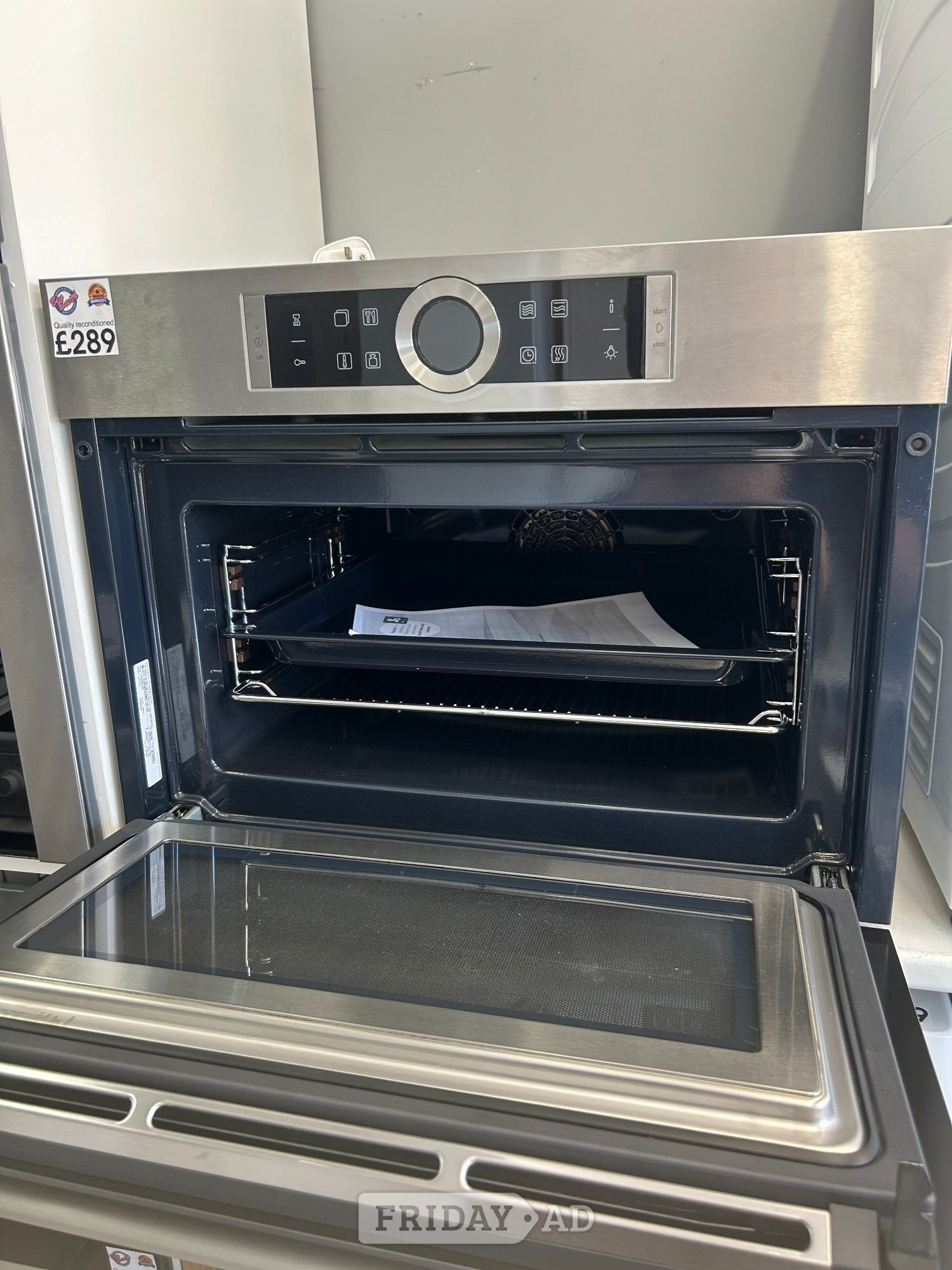 BOSCH COMPACT OVEN/MICROWAVE BUILT IN