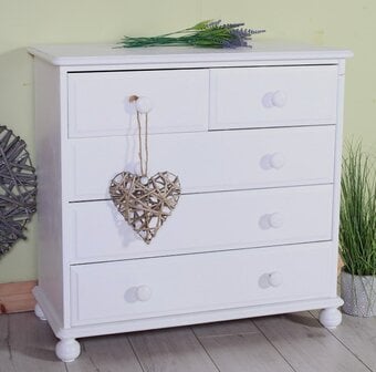 UK Delivery - Painted Pine Chest Of Drawers