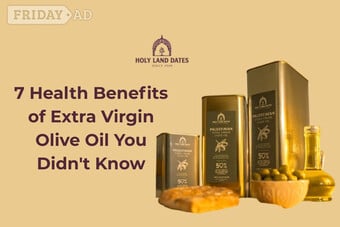 Extra Virgin Olive Oil for Healthy Cooking | Holy Land Dates