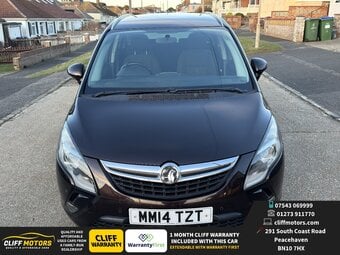 2014 Vauxhall Zafira Tourer SRi - New Years MOT - Parking Sensors