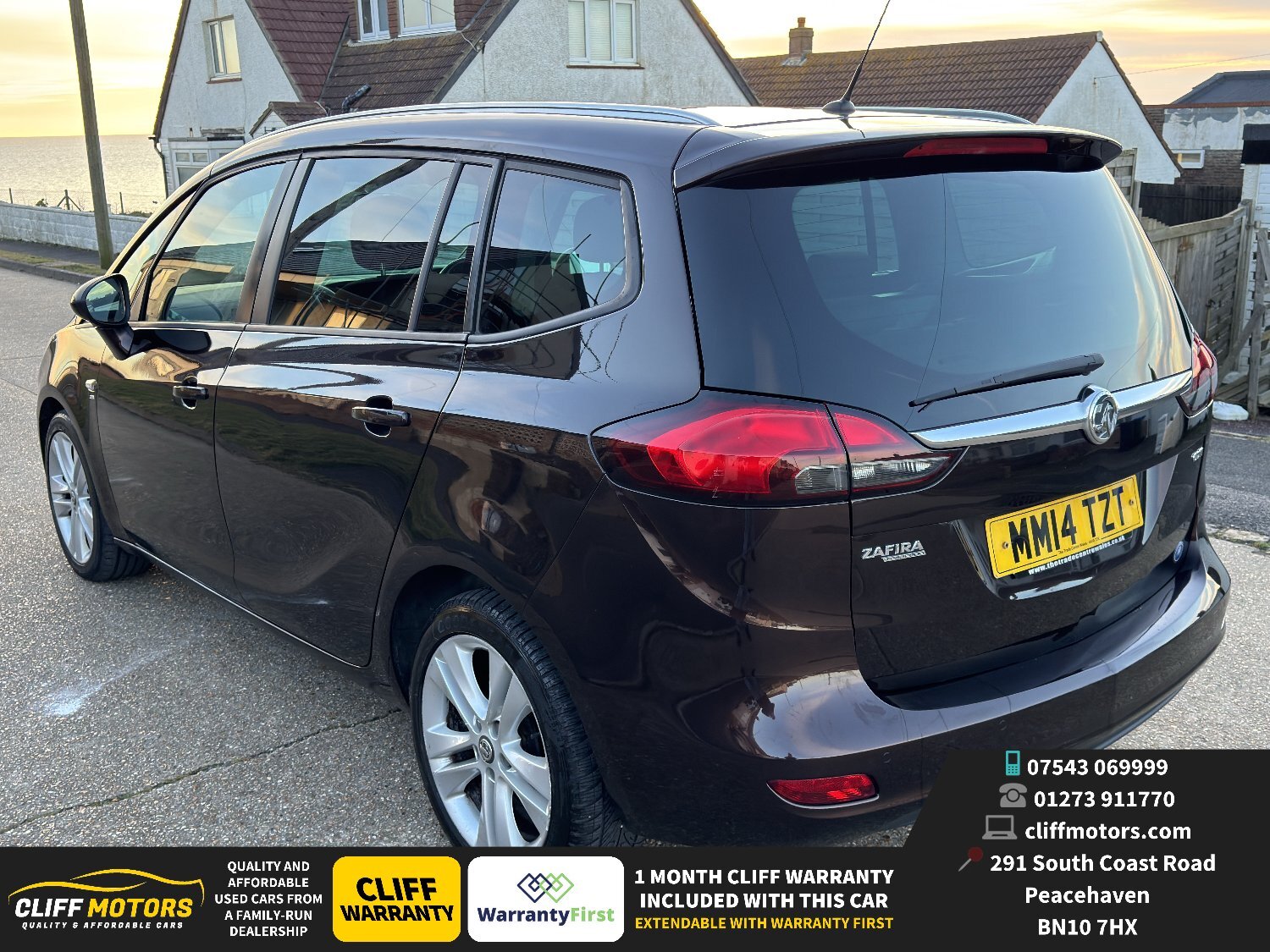 2014 Vauxhall Zafira Tourer SRi - New Years MOT - Parking Sensors - Cars in Peacehaven