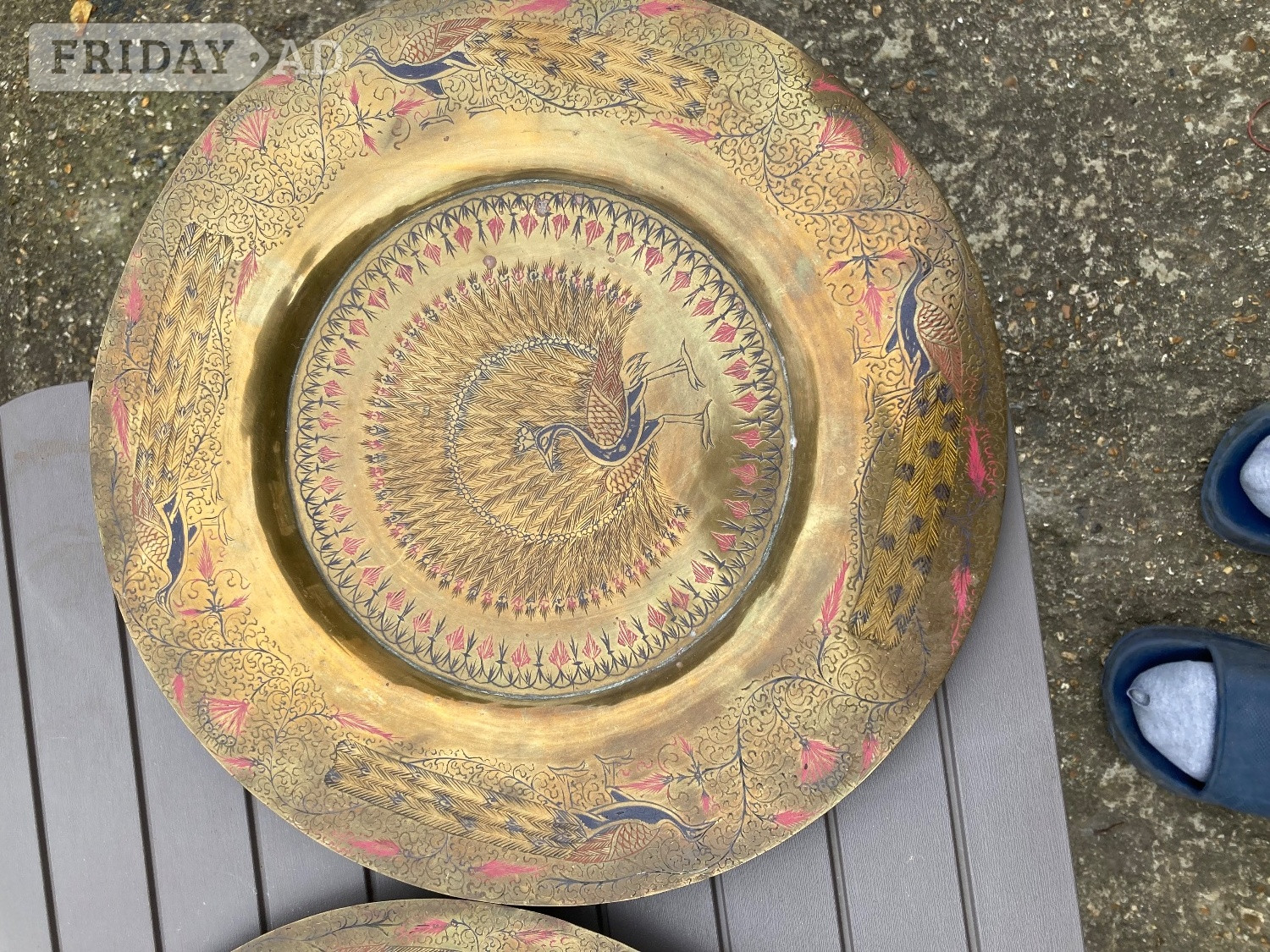 Brass or copper? Decorative plates
