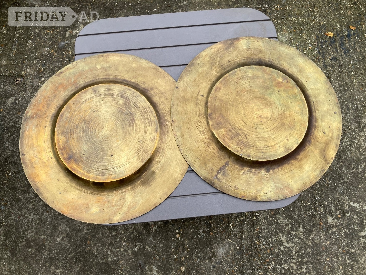 Brass or copper? Decorative plates - Antiques & Collectables in Lewes