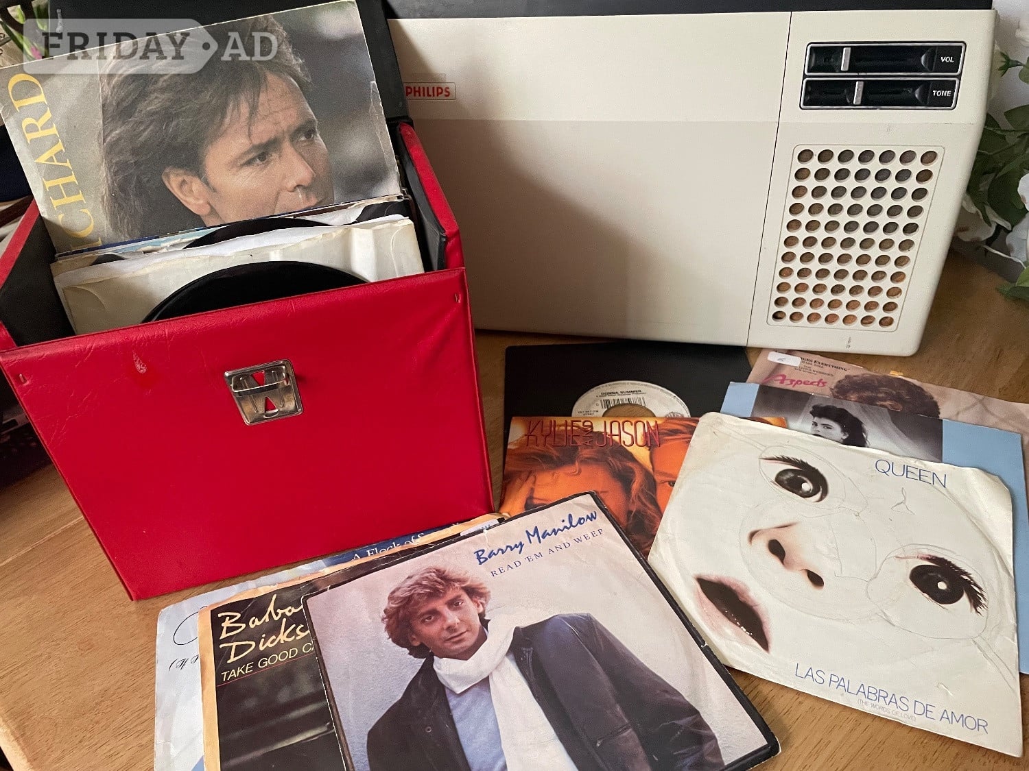 Portable Retro Record Player 