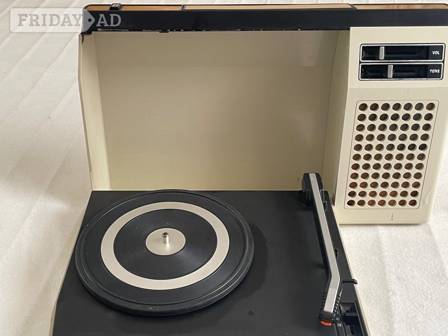 Portable Retro Record Player  - Movies, Games, Books & Music