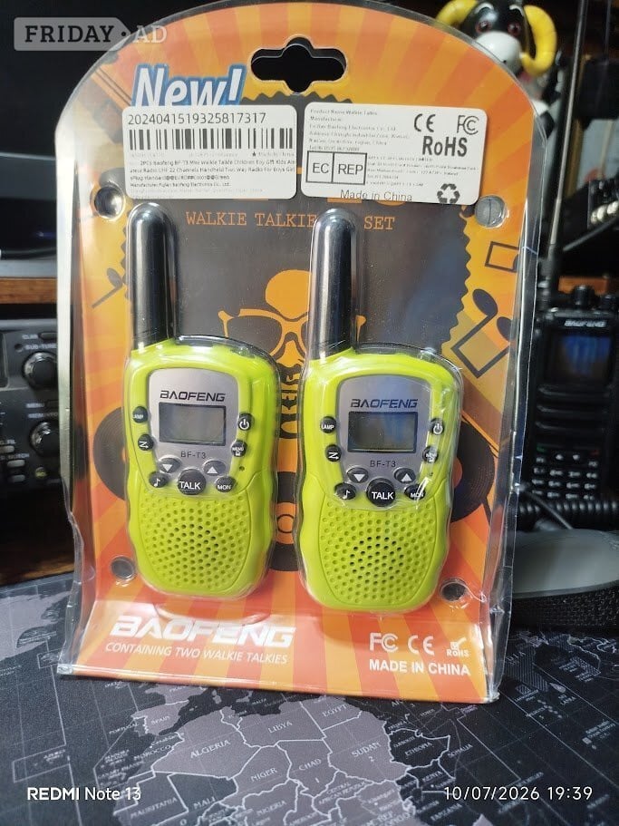 Baofeng BF-T3 Mini Walkie Talkie license-free two-way radio in Steyning