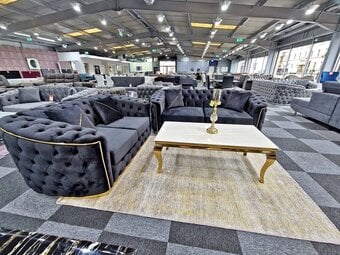 🖤Italian Chesterfield 3+2 Sofa Set | Brand New | Fast Delivery🚚