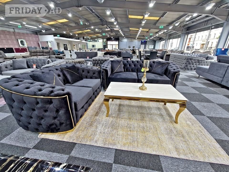 🖤Italian Chesterfield 3+2 Sofa Set | Brand New | Fast Delivery🚚