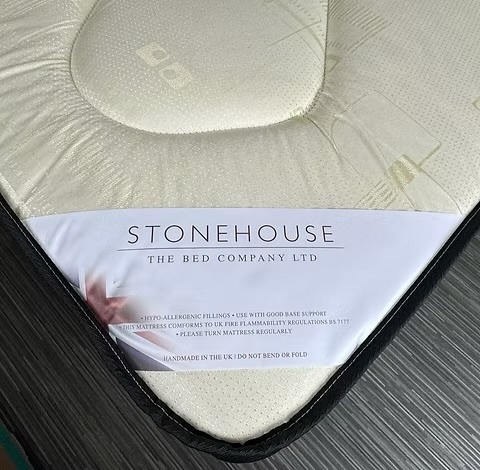 King - pinemaster matttess with divan base and Hb - Furniture in Rotherham