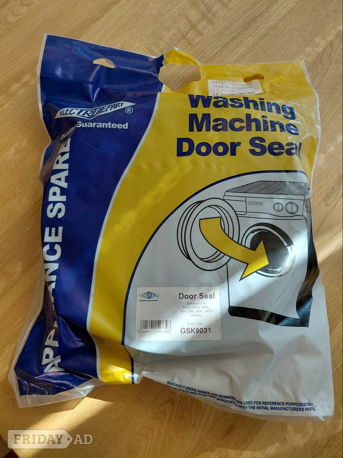 Washing Machine Door Seal