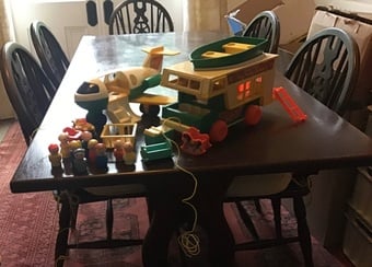 Fisher Price Camper Van and Aeroplane