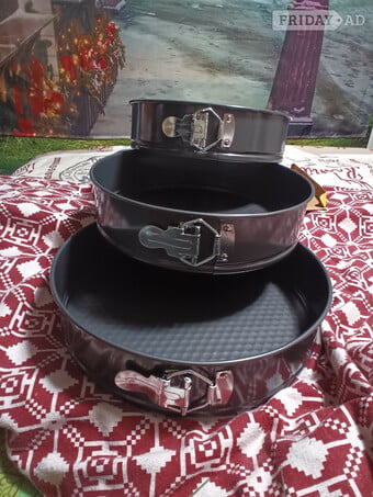 Industrial metal ceiling shades (2pr)large and Small.