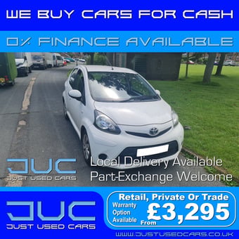 Toyota Aygo 1.0 VVT-I Ice 5D (Manual Petrol) 13 Reg 2013 79,773