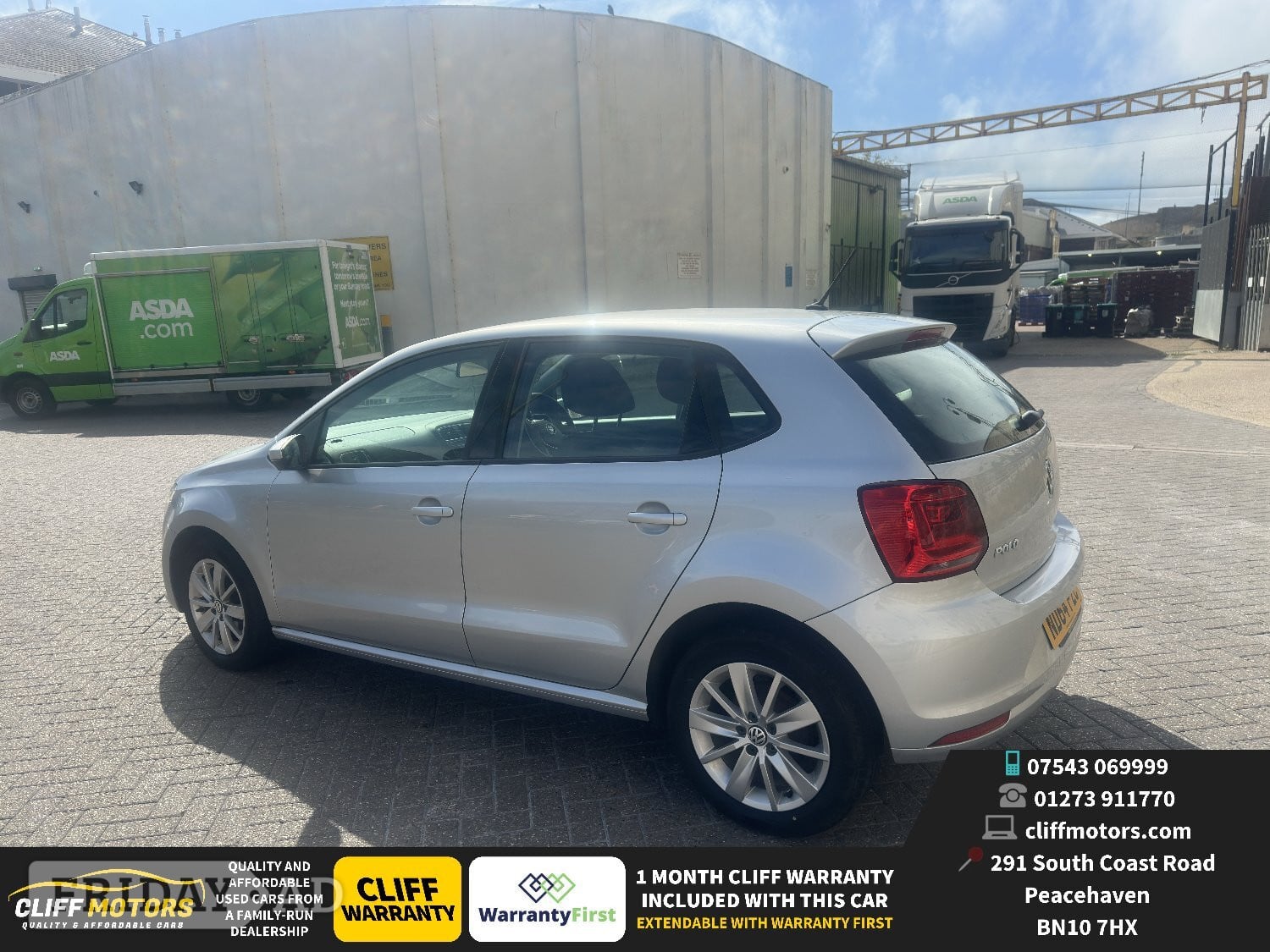 2014 Volkswagen Polo SE - Long MOT - £20 Road Tax - ULEZ Complian - Cars in Peacehaven