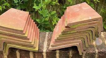 Marley Redland Vertical Hanging Bay Corner Clay Roof Tiles