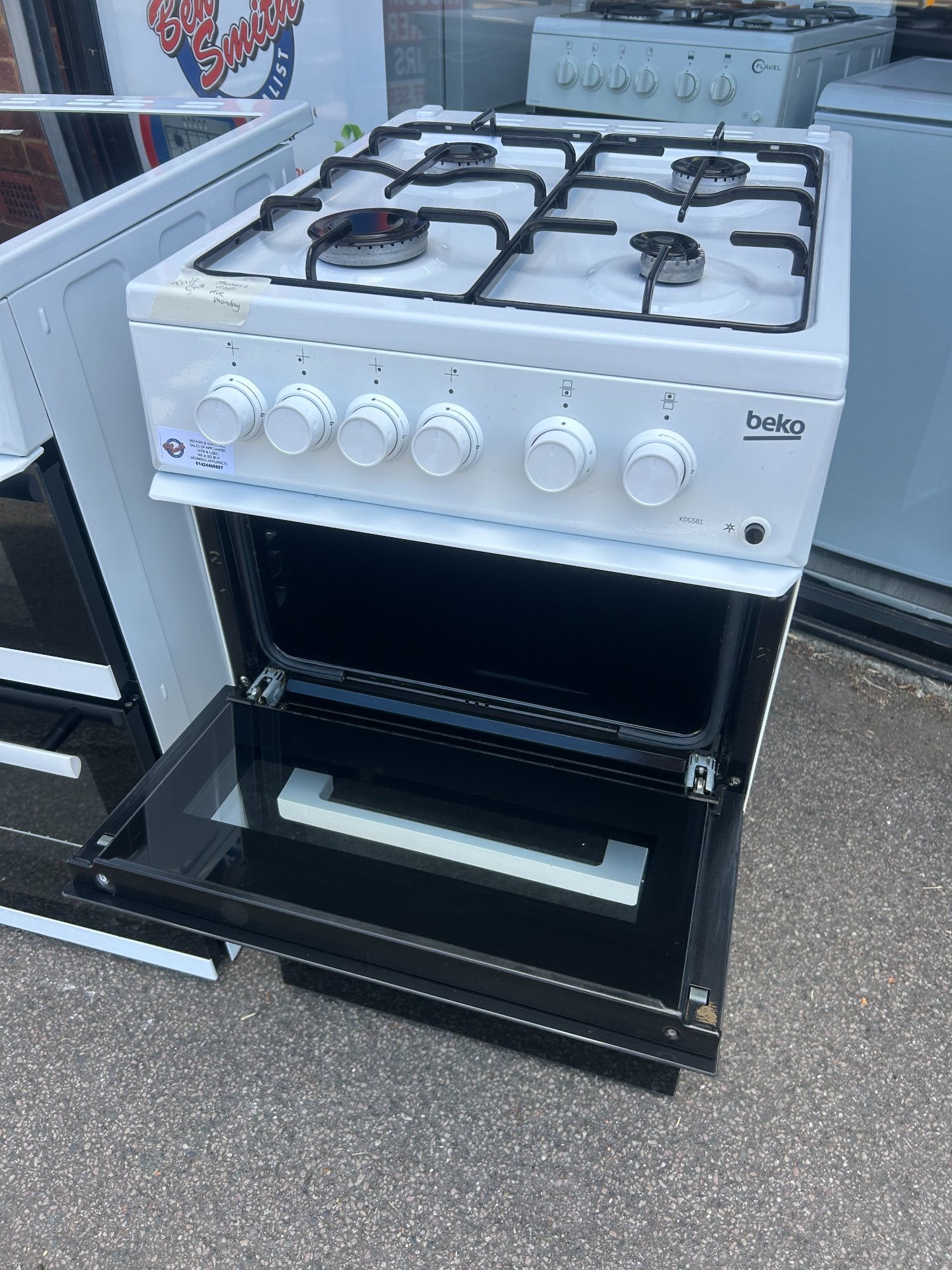 BEKO 50CM GAS COOKER