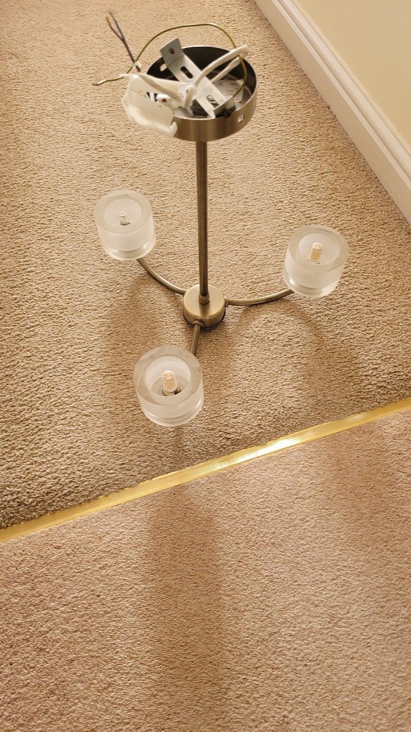 John Lewis  3 Arm Ceiling Light