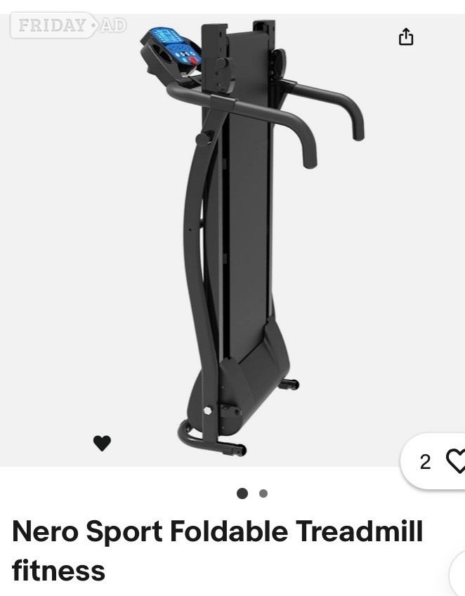 Treadmill Run / walking machine hardly used 