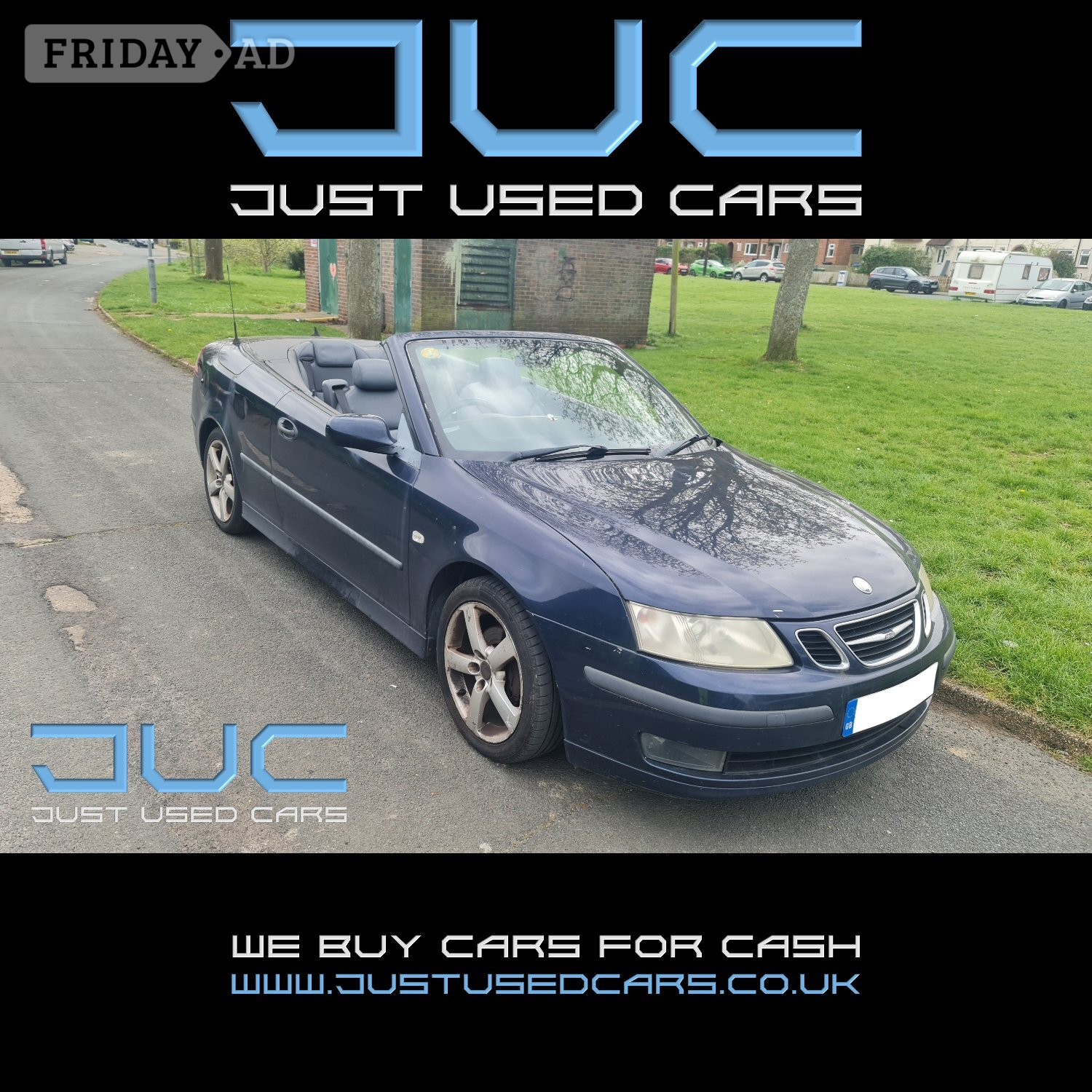 Saab 9-3 2.0 Vector 150BHP (Manual Petrol) 54 Reg 2004 82,701 Miles, ULEZ Compliant, 1 Former Keeper From New Lewes