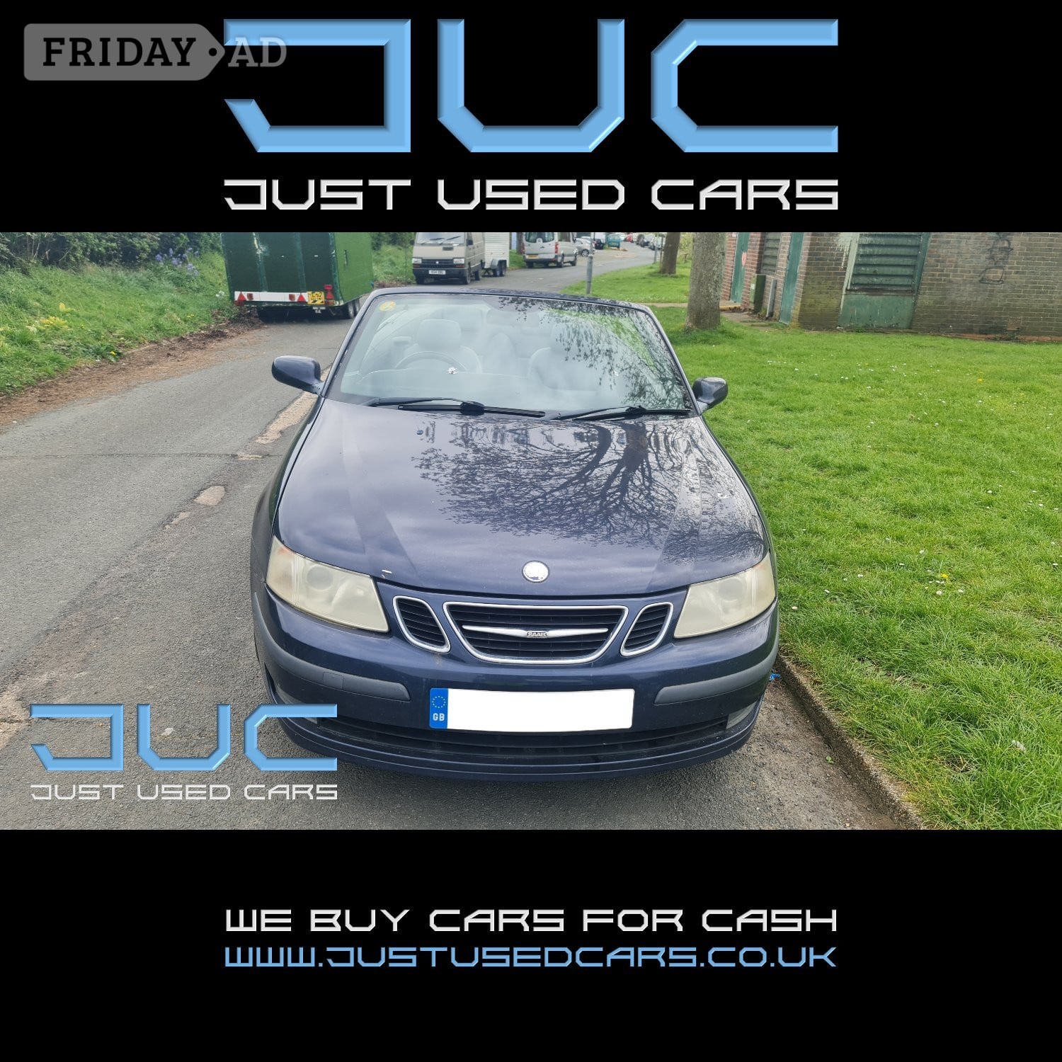 [ berth ]Saab 9-3 2.0 Vector 150BHP (Manual Petrol) 54 Reg 2004 82,701 Miles, ULEZ Compliant, 1 Former Keeper From New