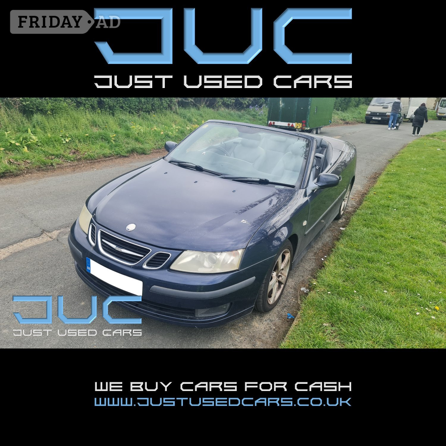 Saab 9-3 2.0 Vector 150BHP (Manual Petrol) 54 Reg 2004 82,701 - Cars in Lewes