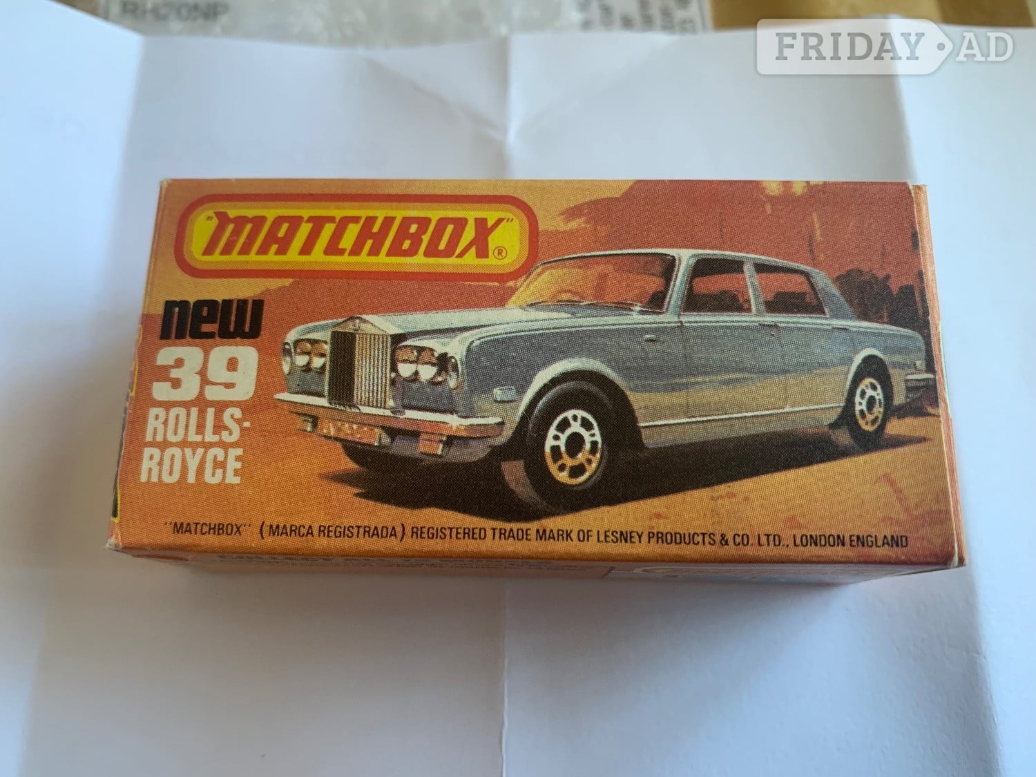 Matchbox Rolls Royce Silver Shadow with box - Antiques & Collectables in Reigate