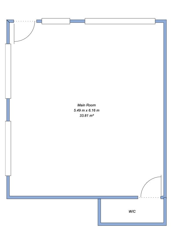 Extremely bright, hight ceilinged retail premises with parking - Commercial Properties in Bexhill-On-Sea