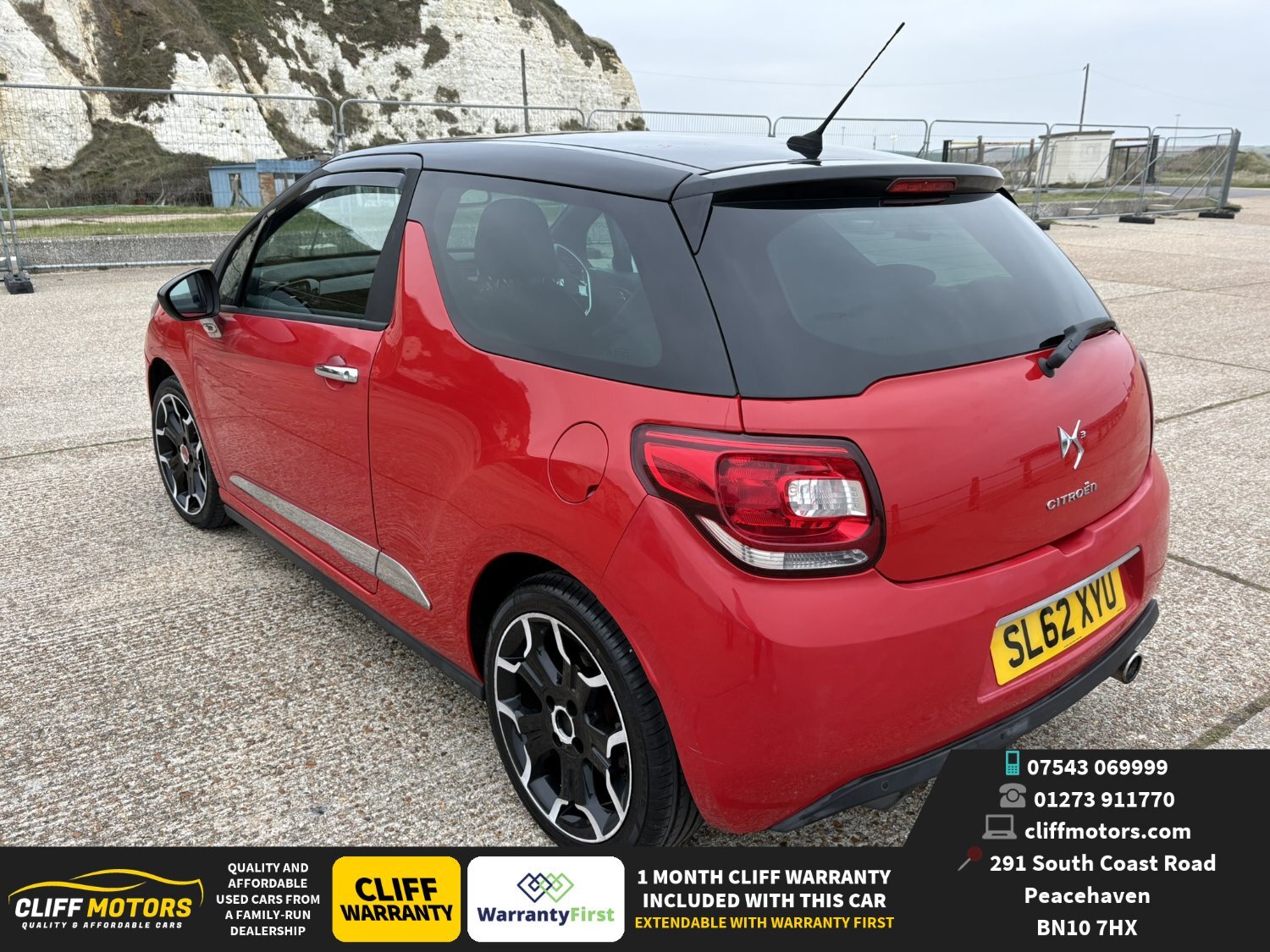 2012 Citroen DS3 DStyle+ - New Years MOT - Low Mileage - ULEZ Com - Cars in Peacehaven