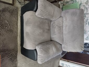 Charcoal recliner chair 