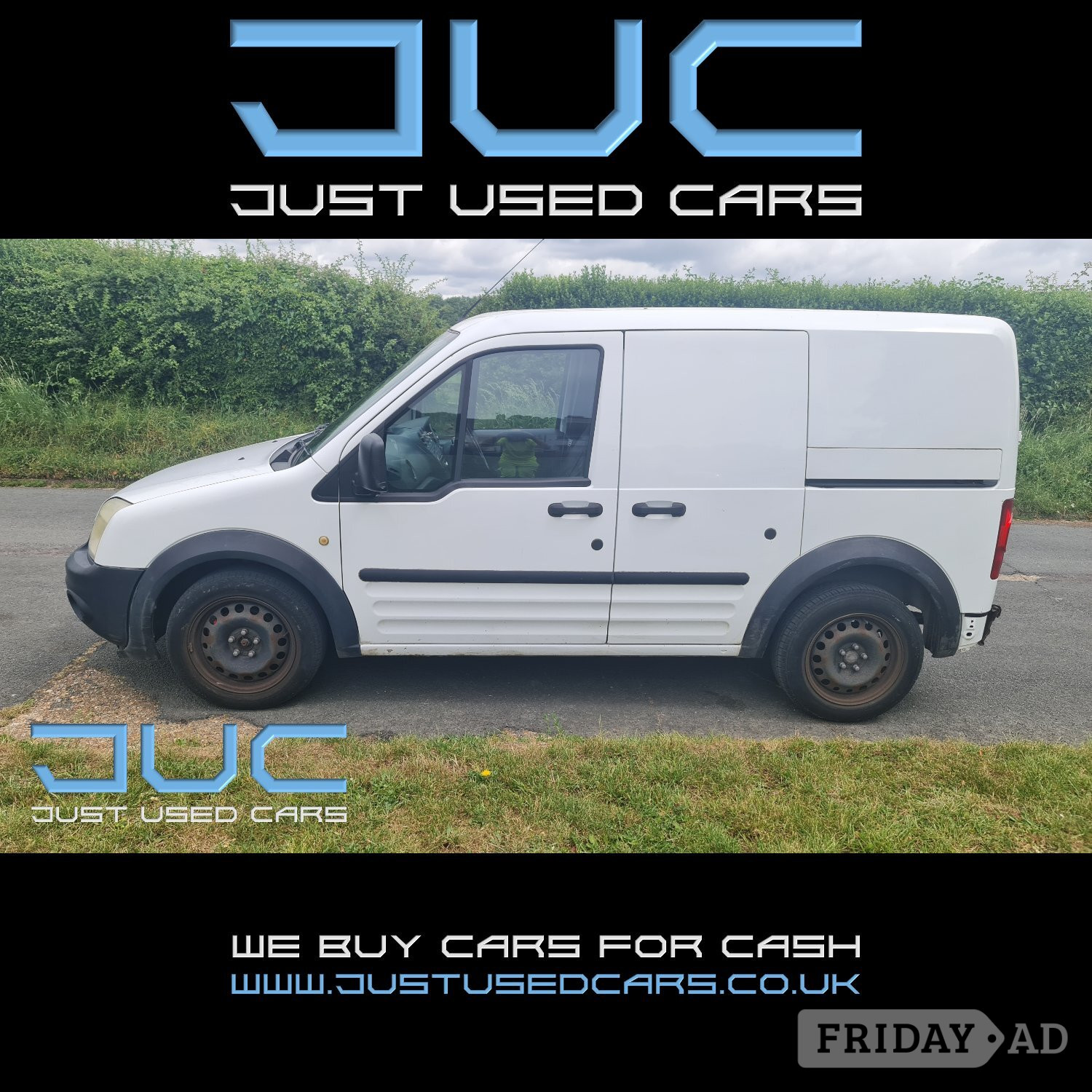 Ford Transit Connect 1.8 75 T200 (Diesel Manual) 61 Reg 2011 - Vans & Commercial Vehicles
