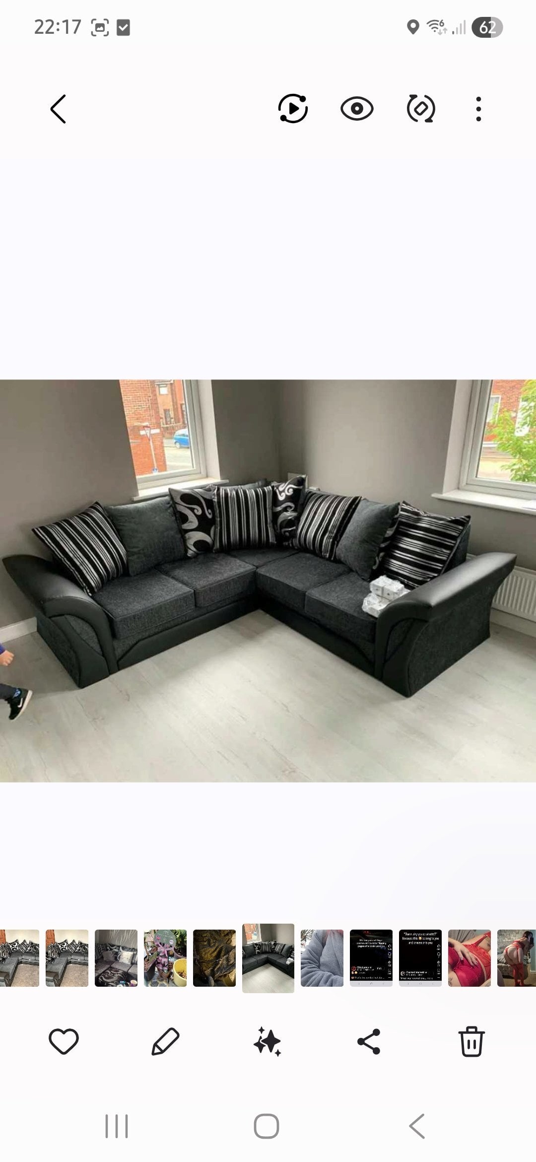 Brand new corner sofa in Basildon