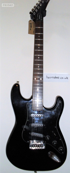 Stratocaster Guitar. EPIPHONE STRAT in BLACK.  Good working order and few are for sale - Musical Instruments in Northampton