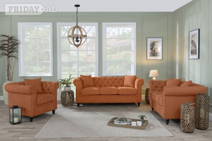 superb vintage chesterfield sofa  valvet  exceptional patina in Barnsley