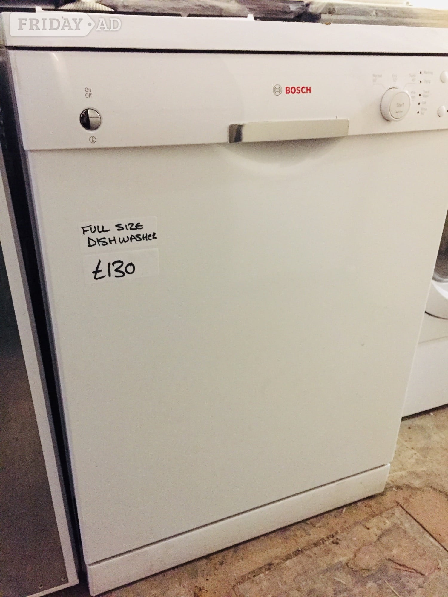 Bosch full size dishwasher in great condition. in Northampton