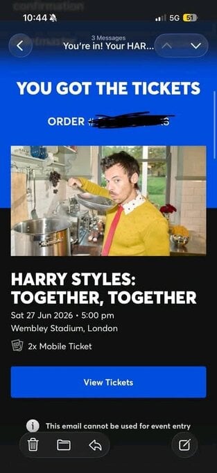 Harry Styles – Together, Together Tour 💚