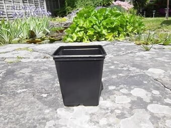 10 x Nursery Semi-Rigid Growing Pots - approx. 750 ml.
