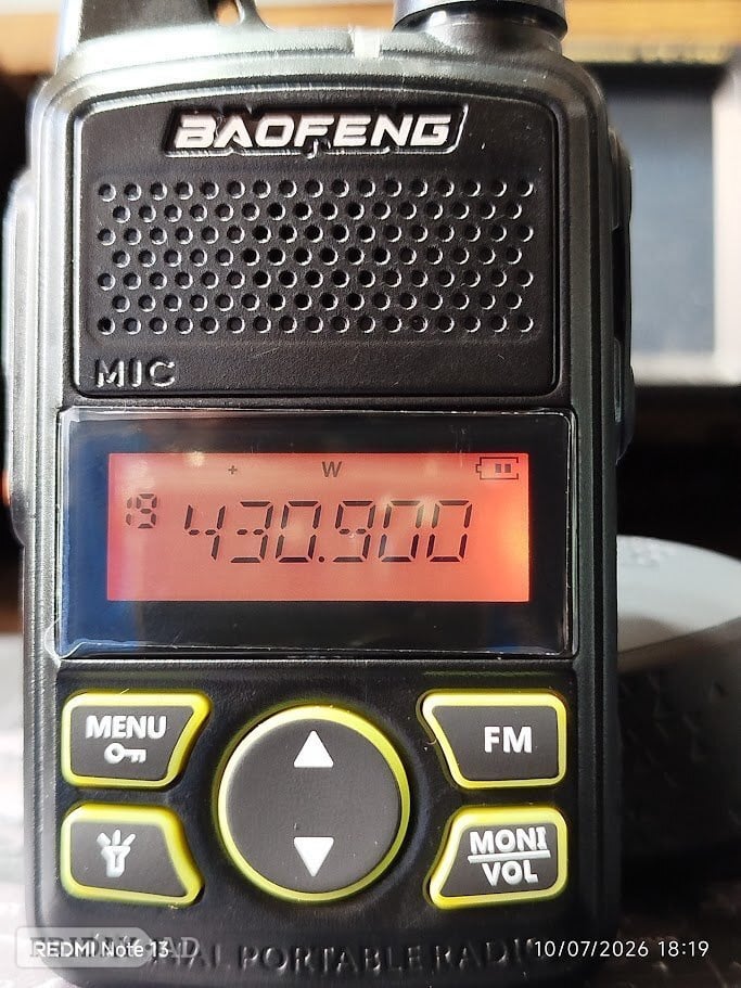 Baofeng BF-T1 extra small UHF walkie-talkie 20 program channels - Hobbies & Leisure in Steyning