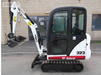 Bobcat 323 Mini Excavator-2009