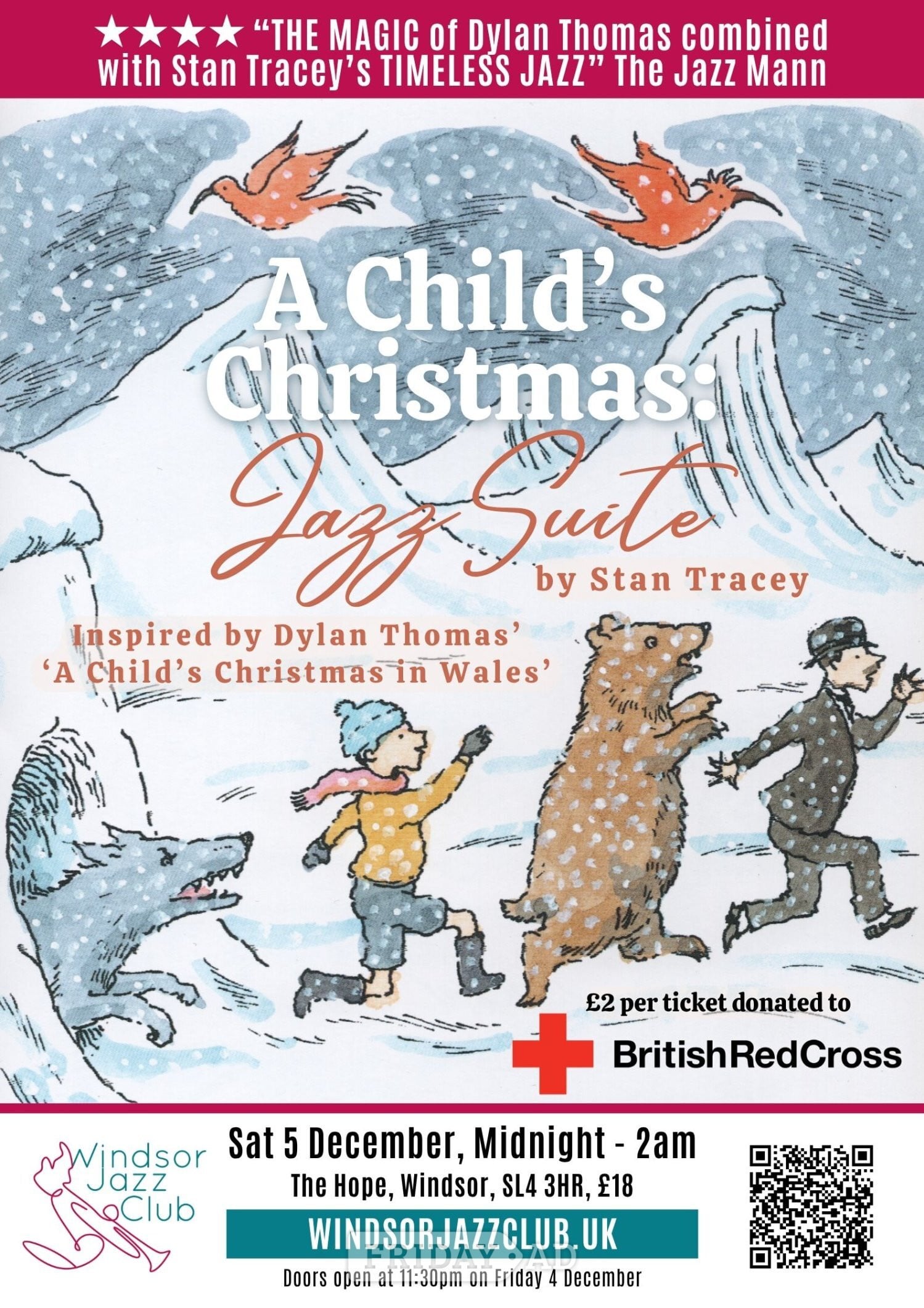 Windsor Jazz Club: 'A Child's Christmas' Jazz Suite in Windsor
