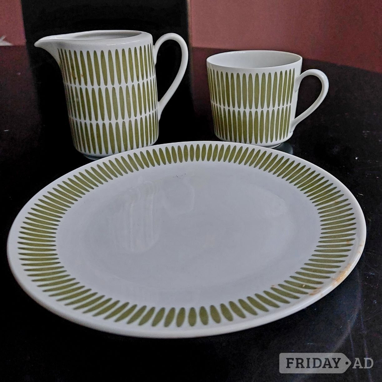 Hove 1970s German Coffee/Tea Service - 'Olive Trio'