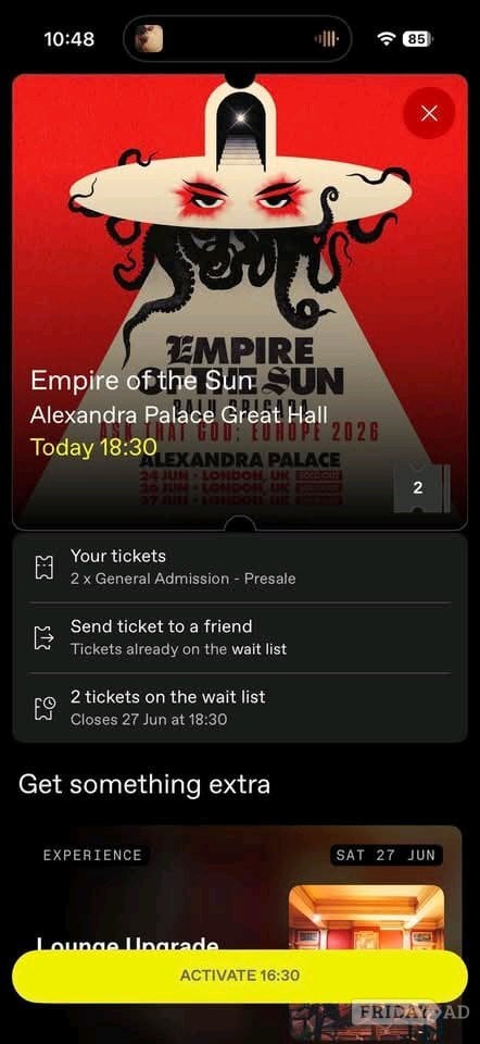 Empire of the Sun – Ask That God: Europe 2026 Tour 🌟
