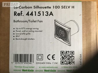 bathroom extracta fan